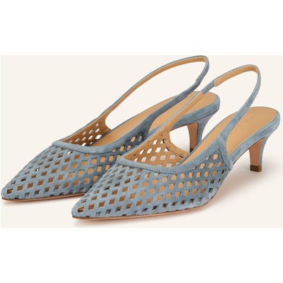Unützer Slingpumps blau