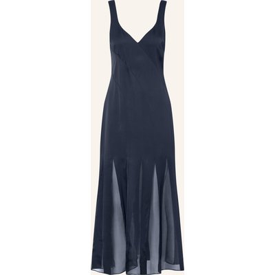 Boss Satinkleid Donabelli blau