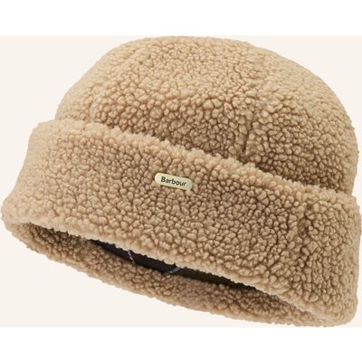 Barbour Teddyfell-Mütze Cathy beige