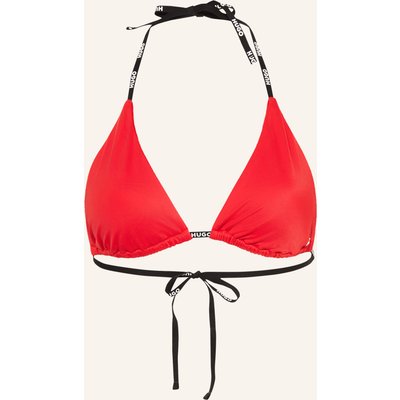 Hugo Triangel-Bikini-Top Pure rot