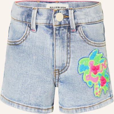 Billieblush Jeansshorts Mit Pailletten blau