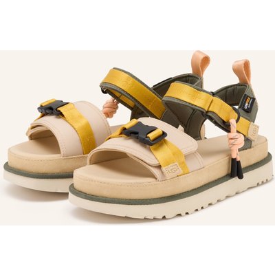Ugg Plateau-Sandalen Goldenstar Wildwood beige