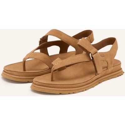 Ugg Zehentrenner Goldengaze braun