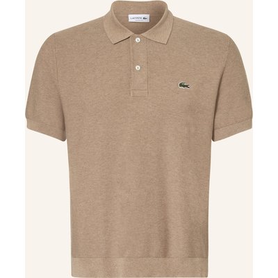 Lacoste Strick-Poloshirt Classic Fit beige