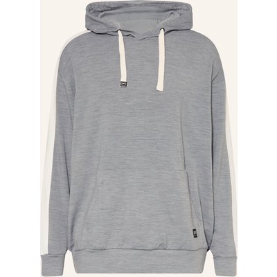 Super.Natural Hoodie Colorado Mit Merinowolle grau