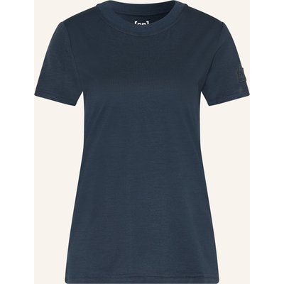 Super.Natural T-Shirt Casual Rib blau