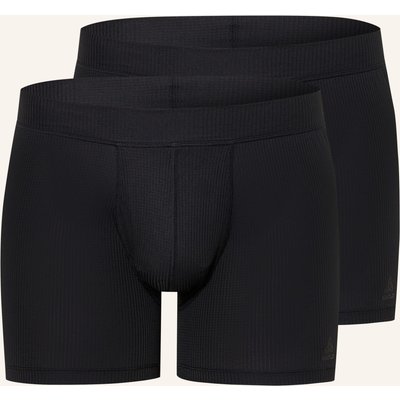 Odlo 2er-Pack Funktionswäsche-Boxershorts Active Light schwarz