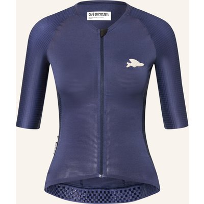 Café Du Cycliste Radtrikot Vinciane blau