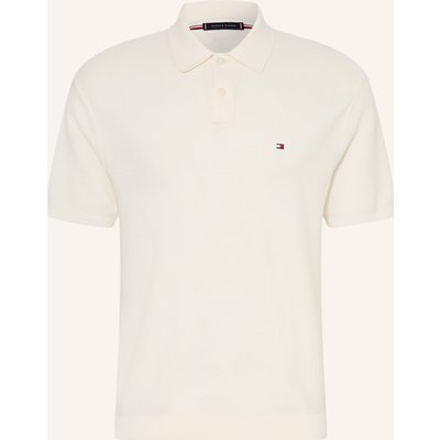 Tommy Hilfiger Piqué-Poloshirt weiss