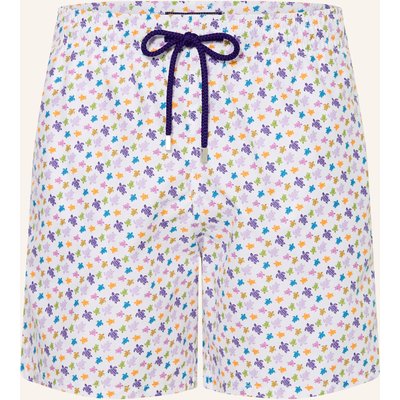 Vilebrequin Badeshorts Moorea weiss
