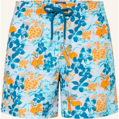 Vilebrequin Badeshorts Moorea blau