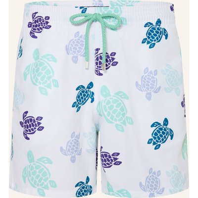Vilebrequin Badeshorts Tortues Multico weiss