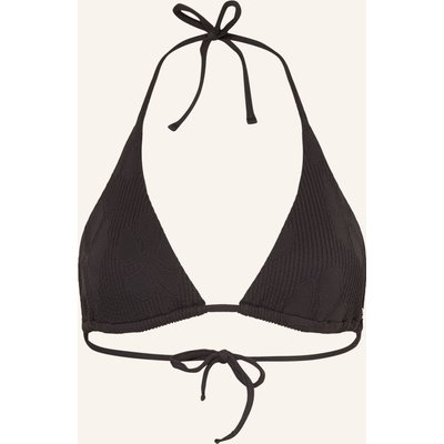 Hugo Triangel-Bikini-Top Tropi schwarz