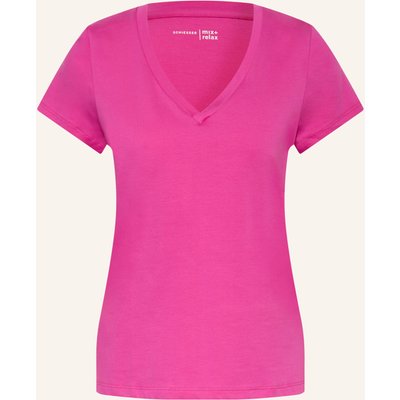 Schiesser Schlafshirt Mix+Relax pink