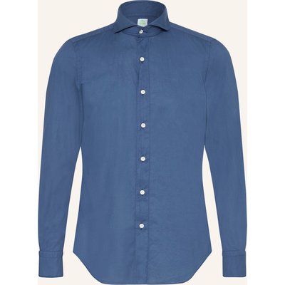 Finamore 1925 Hemd Tokyo Sergio Slim Fit blau
