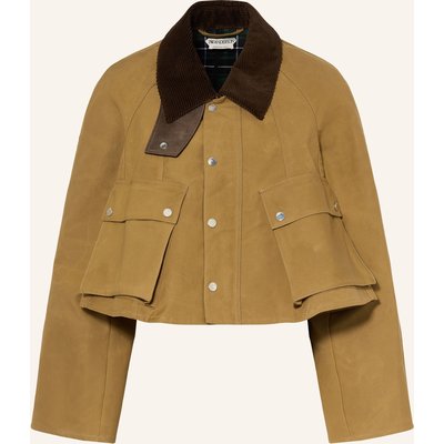 Jw Anderson Cropped-Jacke Barn braun