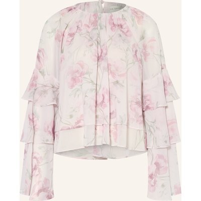 Ted Baker Blusenshirt Rizaa Mit Volants rosa