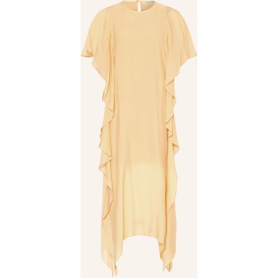 Inwear Kleid Lylaiw Mit Volants gelb