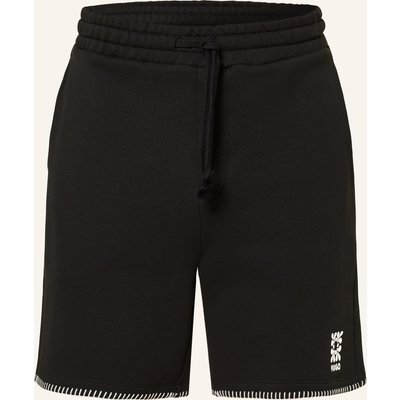 Hugo Sweatshorts Daronso schwarz