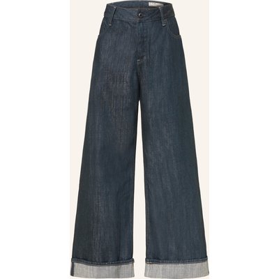 G-Star Wide Leg Jeans Roxx blau