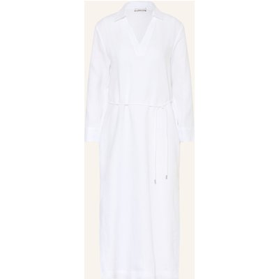 Peserico Leinenkleid weiss