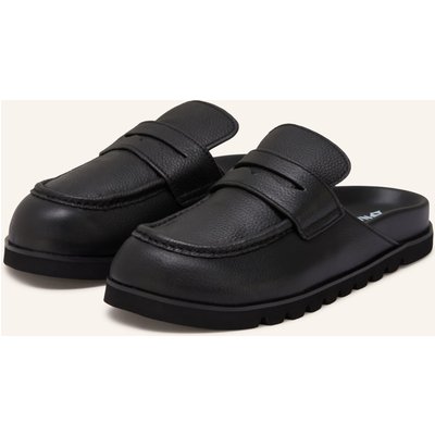 Naked Wolfe Pantoletten Cord schwarz