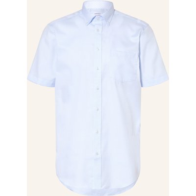 Seidensticker Kurzarm-Hemd Regular Fit blau