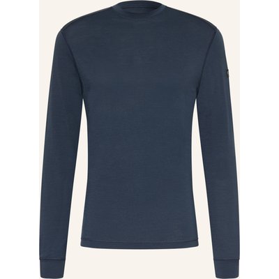 Super.Natural Funktionswäsche-Shirt tundra175 Mit Merinowolle blau