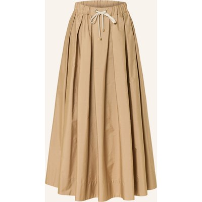 S Max Mara Faltenrock Pineta braun