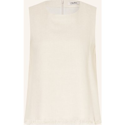 S Max Mara Leinentop Anika beige