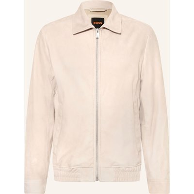 Boss Lederblouson Josurf beige