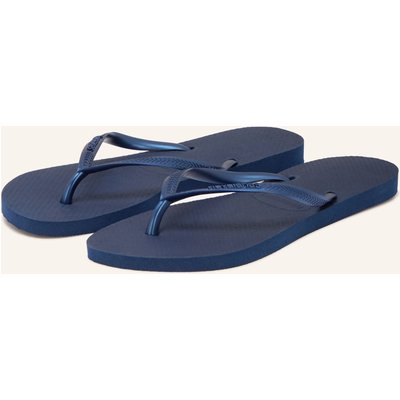 Havaianas Zehentrenner Slim blau