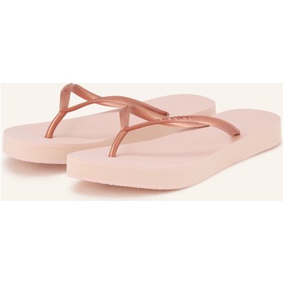 Havaianas Zehentrenner Slim Flatform rosa