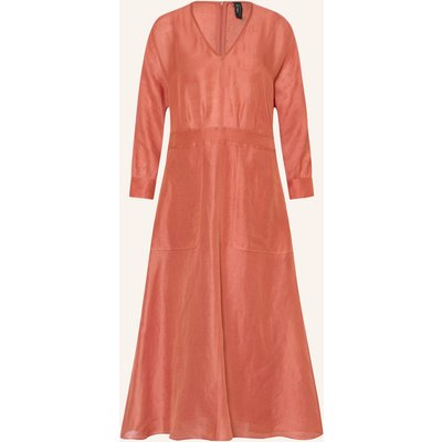 Marc Cain Leinenkleid Mit 3/4-Arm rot