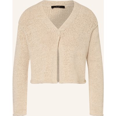 Oui Strickjacke beige