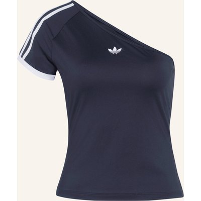 Adidas Originals One-Shoulder-Shirt Mit Galonstreifen schwarz