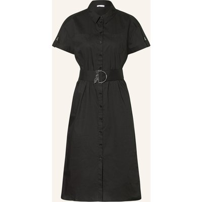 Patrizia Pepe Hemdblusenkleid schwarz
