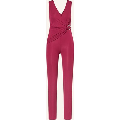Patrizia Pepe Jumpsuit Aus Jersey rot