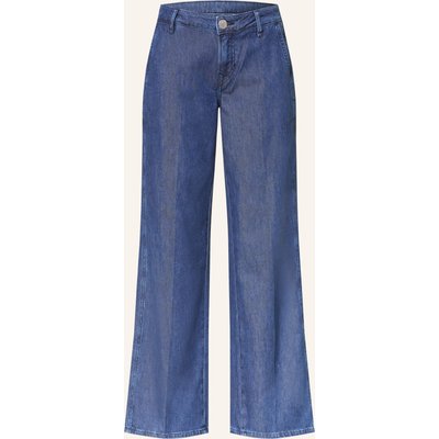 True Religion Wide Leg Jeans Lauren blau