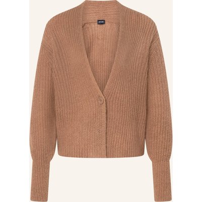 Joop! Strickjacke Kanna Mit Alpaka braun