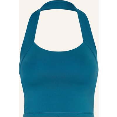 Under Armour Cropped-Top Ua Meridian blau
