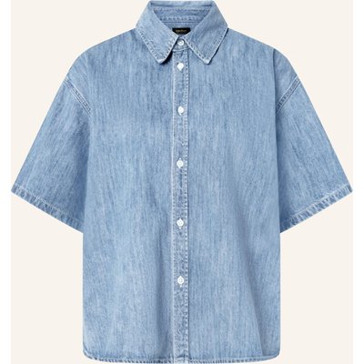 Windsor. Jeansbluse blau
