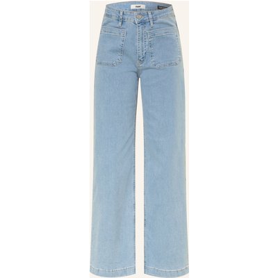 Mavi Wide Leg Jeans Malibu Marine blau