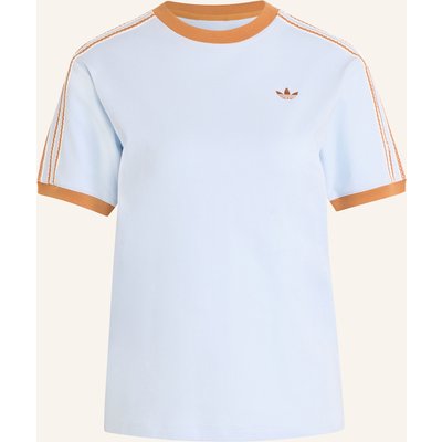 Adidas Originals T-Shirt Adidas Originals Summer Glow Advanced Three Stripes blau