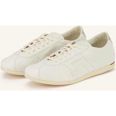 Santoni Sneaker Yorker weiss