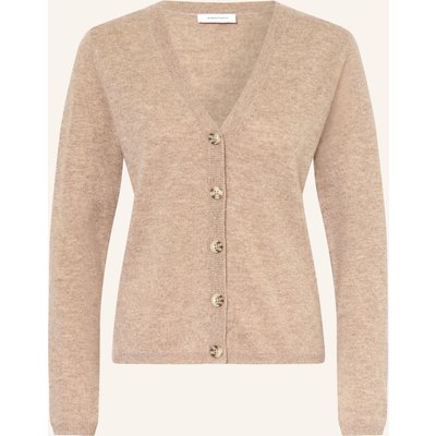 Darling Harbour Strickjacke Aus Cashmere braun