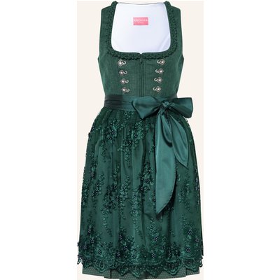 Krüger Dirndl Mit Schmucksteinen gruen