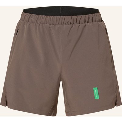 District Vision 2-In-1-Trainingsshorts 7" gruen