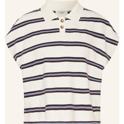 Marc O'polo Denim Jersey-Poloshirt weiss