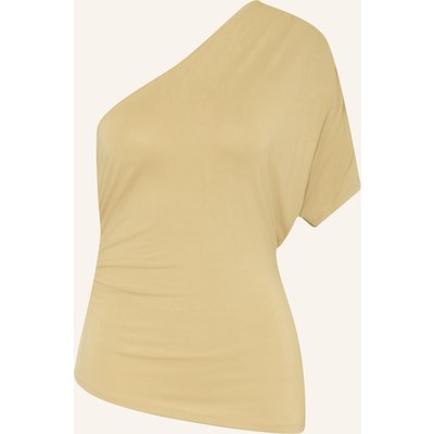 Eb Denim One-Shoulder-Shirt Linnea beige